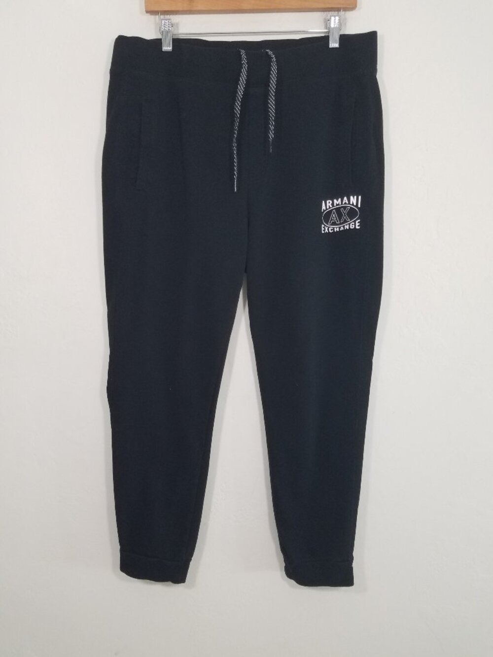 A/X Armani Exchange Men's Jogger Pants Black Size L